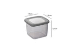 Set recipiente pentru depozitare 24 bucăți BNMPOLYAS24-51217, Antracit, 10x10x25 cm