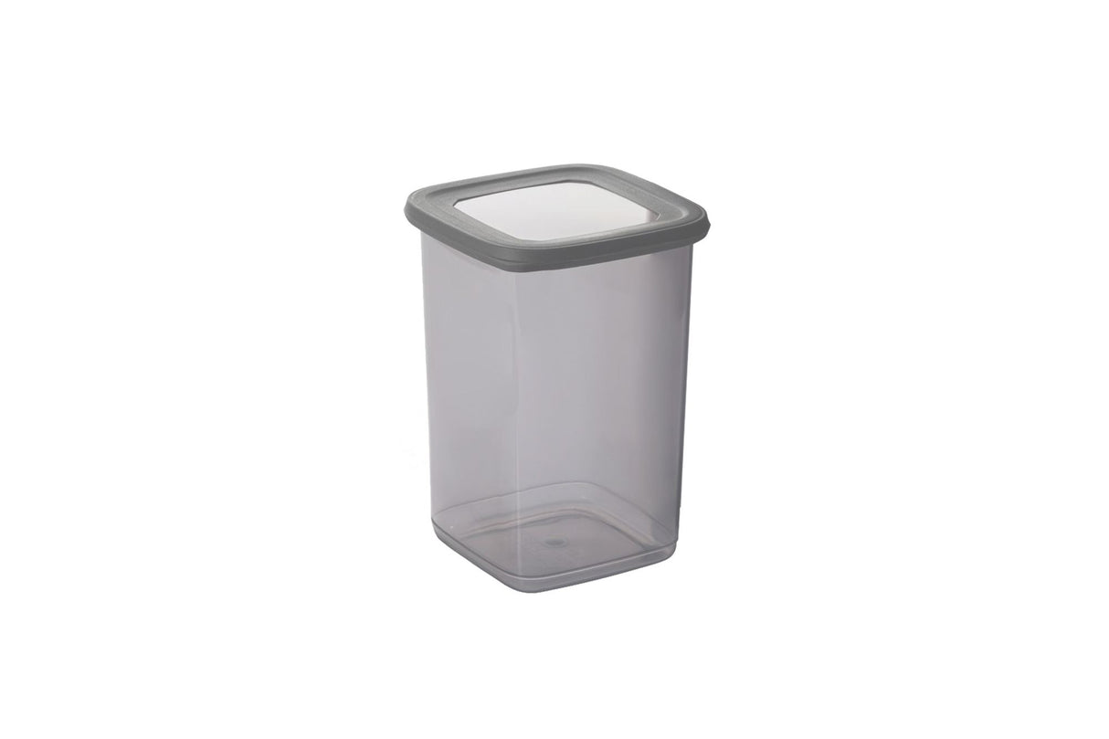 Set recipiente pentru depozitare 24 bucăți BNMPOLYAS24-51217, Antracit, 10x10x25 cm