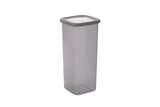 Set recipiente pentru depozitare 24 bucăți BNMPOLYAS24-51217, Antracit, 10x10x25 cm