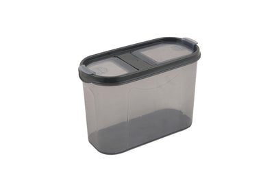 Set recipiente pentru depozitare 12 bucăți DSY12-14, Antracit, 9x19x12.5 cm, SKU 964FRM1124, imagine 4
