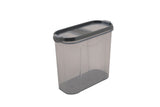 Set recipiente pentru depozitare 12 bucăți DSY12-28, Antracit, 9x19x24 cm