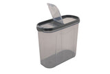 Set recipiente pentru depozitare 12 bucăți DSY12-28, Antracit, 9x19x24 cm