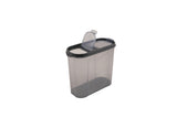 Set recipiente pentru depozitare 18 bucăți DSY18-14228, Antracit, 9x19x24 cm