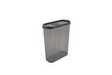 Set recipiente pentru depozitare 18 bucăți DSY18-14228, Antracit, 9x19x24 cm