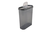 Set recipiente pentru depozitare 24 bucăți DSY24-14228, Antracit, 9x19x24 cm