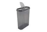 Set recipiente pentru depozitare 24 bucăți DSY24-14228, Antracit, 9x19x24 cm