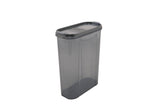 Set recipiente pentru depozitare 24 bucăți DSY24-14228, Antracit, 9x19x24 cm