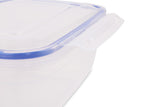 Set recipiente pentru depozitare 4 bucăți 30148, Transparent, 23x11x17 cm