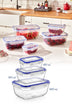 Transparent | SKU: 964FRM1140 | Set recipiente pentru depozitare 3 bucăți 30147, 20x9x14 cm, varianta Transparent, produs pentru amenajarea locuinței, disponibil online în România la CasaMob