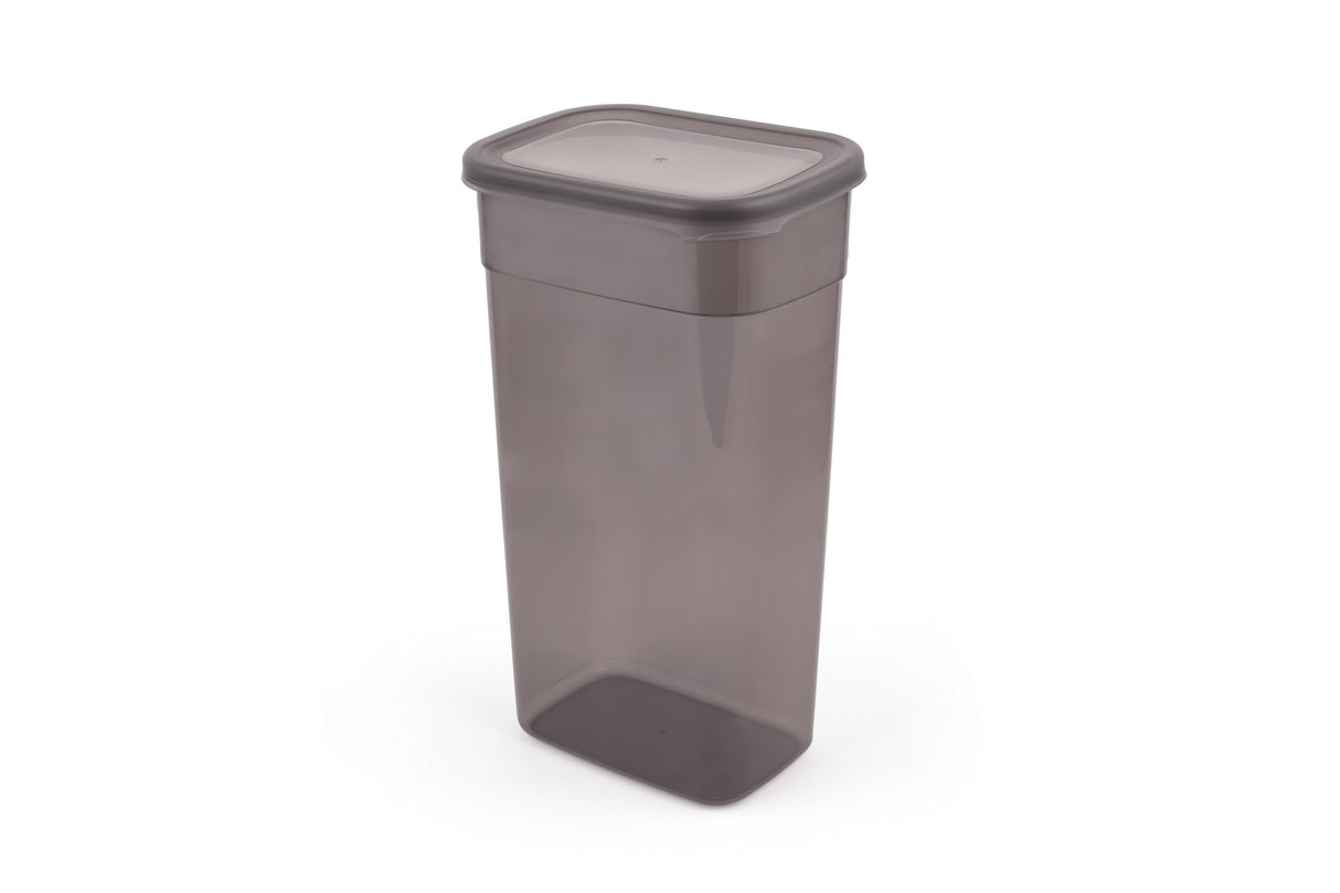 Set recipiente pentru depozitare 12 bucăți BNMPEGYAR12-32 v2, Antracit, 12x17x28 cm