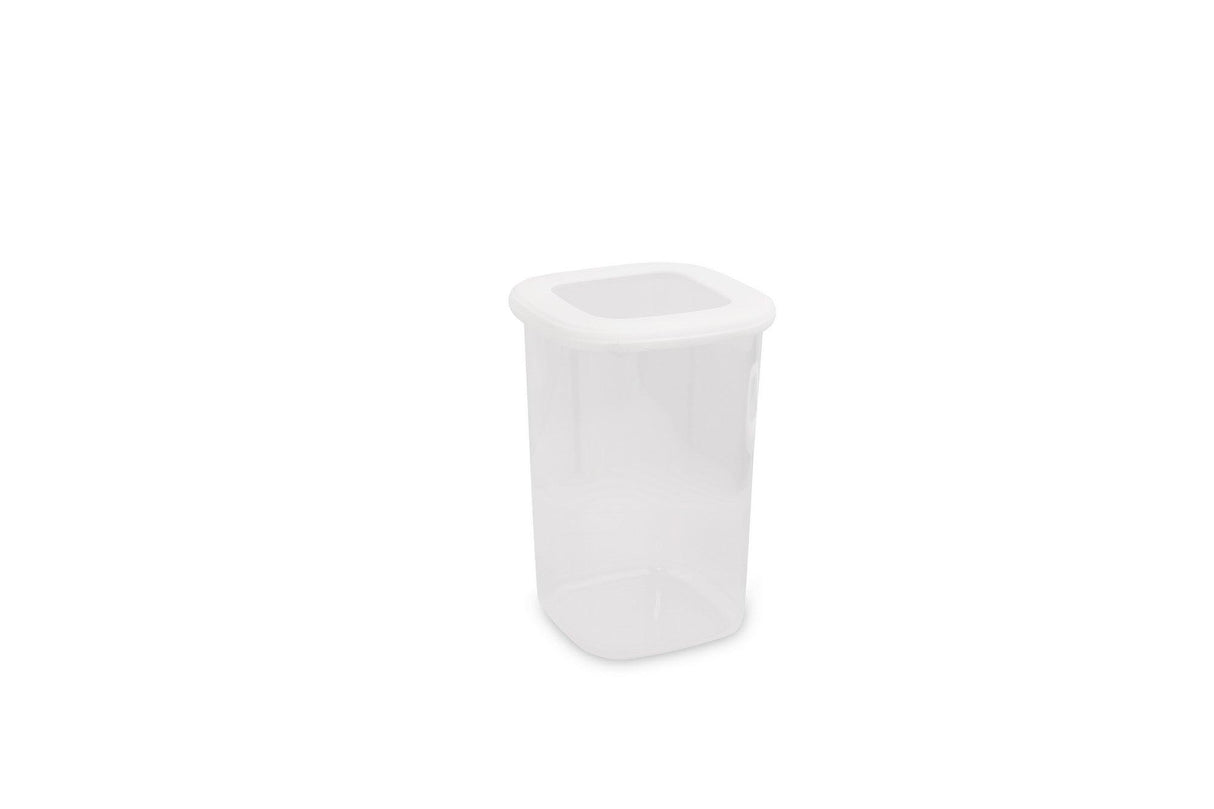 Set cutie de depozitare, Alb, 10x10x9.5 cm