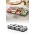 Set cutie de depozitare Storage Box Set Khvltseffaf - Anthracite, Gri, 37 x 6 x 19 cm, SKU 964FRM1184