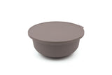 Set recipiente pentru depozitare 3 bucăți YUVBEI03-124, Gri, 24x24x10 cm