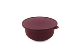 Set recipiente pentru depozitare 4 bucăți YUVPUR04-1248, Mov, 28x28x13 cm