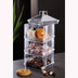 Set recipiente pentru depozitare 3 bucăți Kareakrlk - 3, Transparent, 10x10x7 cm, SKU 964FRM5104, imagine 1