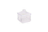 Set recipiente pentru depozitare 3 bucăți Kareakrlk - 3, Transparent, 10x10x7 cm