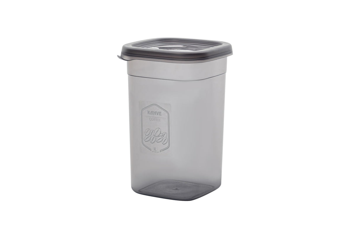 Set recipiente pentru depozitare 12 bucăți BNMPEGYAS12-12, Antracit, 10x10x17 cm
