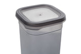 Set recipiente pentru depozitare 12 bucăți BNMPEGYAS12-12, Antracit, 10x10x17 cm