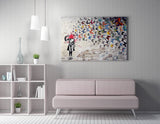 Tablou canvas WY51 (50 x 70), Multicolor, 50x70 cm