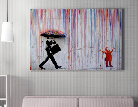 Tablou canvas WY64 (70 x 100), Multicolor, 70x100 cm