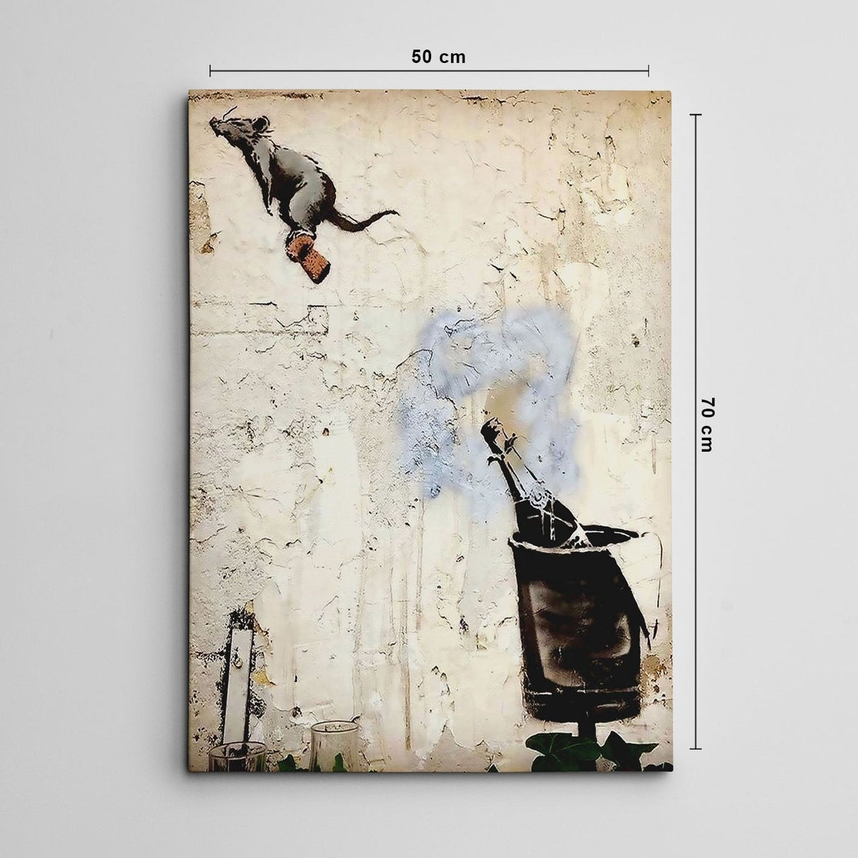 Tablou canvas WY117 (50 x 70), Multicolor, 50x70 cm