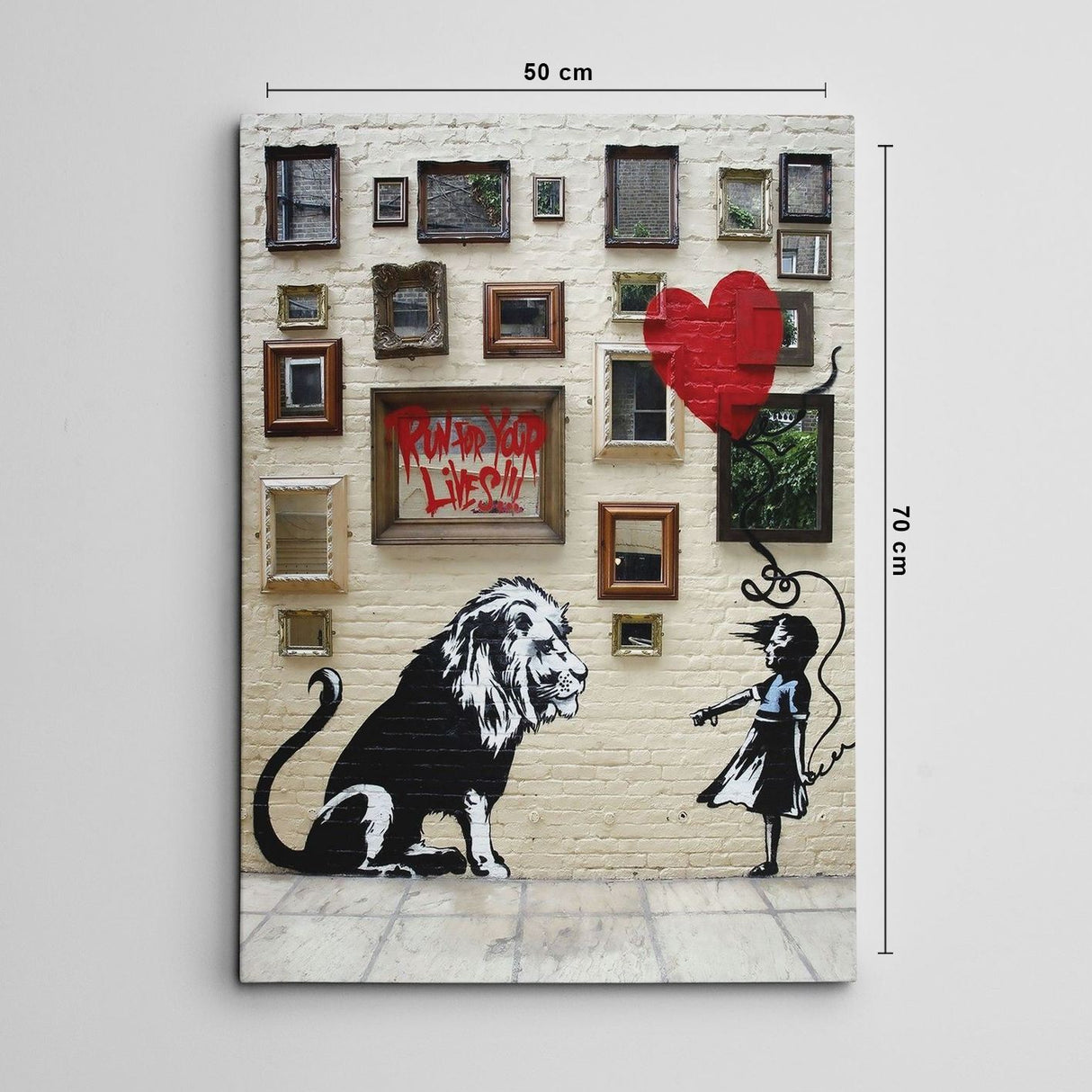 Tablou canvas WY119 (50 x 70), Multicolor, 50x70 cm