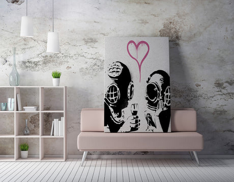 Tablou canvas WY13 (70 x 100), Multicolor, 70x100 cm