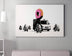 Tablou canvas WY58 (70 x 100), Multicolor, 70x100 cm, SKU 966BRS1217, imagine 1