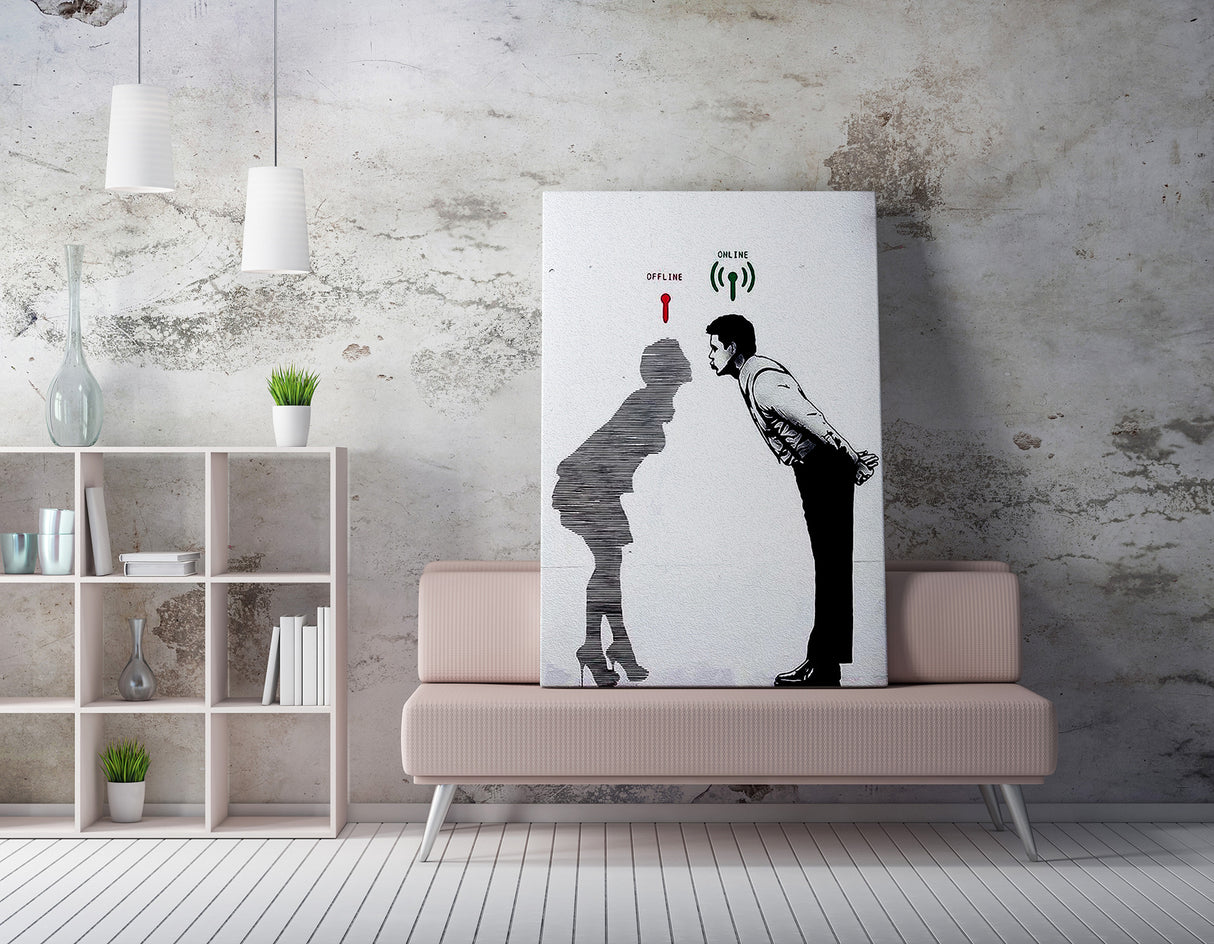 Tablou canvas WY60 (70 x 100), Multicolor, 70x100 cm