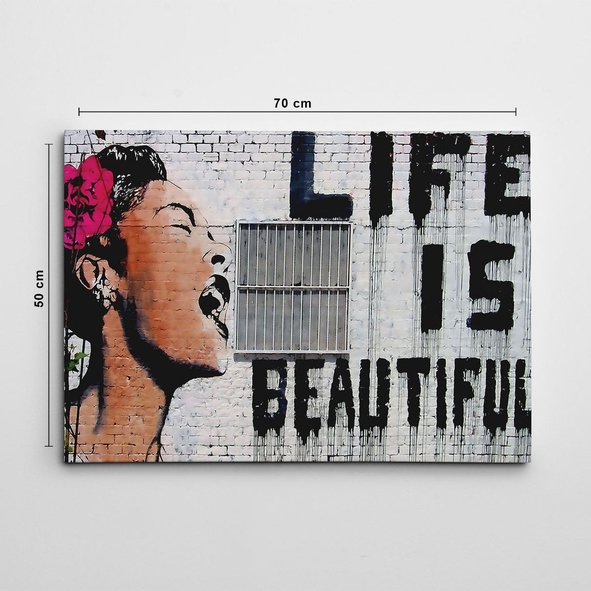 Tablou canvas WY132 (50 x 70), Multicolor, 50x70 cm