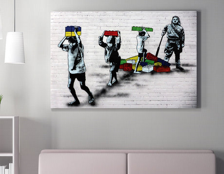 Tablou canvas WY138 (50 x 70), Multicolor, 50x70 cm