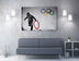 Tablou canvas WY118 (70 x 100), Multicolor, 70x100 cm, SKU 966BRS1260, imagine 2