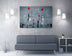 Tablou canvas WY127 (70 x 100), Multicolor, 70x100 cm, SKU 966BRS1269, imagine 2