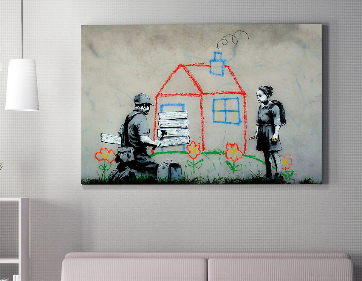 Tablou canvas WY139 (70 x 100), Multicolor, 70x100 cm