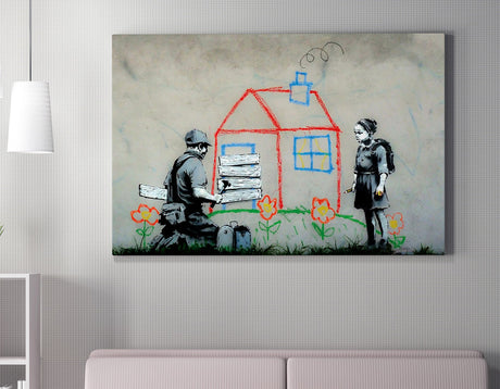 Tablou canvas WY139 (70 x 100), Multicolor, 70x100 cm