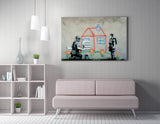 Tablou canvas WY139 (70 x 100), Multicolor, 70x100 cm