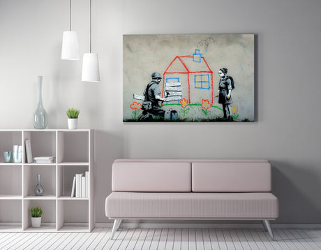 Tablou canvas WY139 (70 x 100), Multicolor, 70x100 cm
