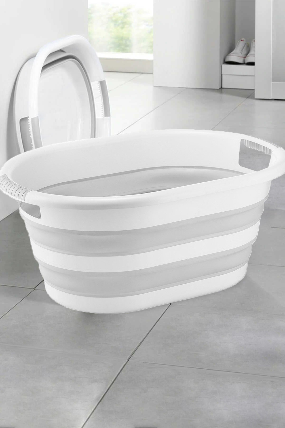 Accesorii de baie KL702 - Gray, Gri, 45x63x30 cm
