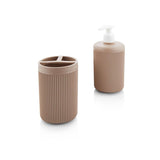 Set de baie Alesta, Diverse culori, Diverse configurații, Diverse dimensiuni - Bej - 18x9 cm - 2 bucăți | SKU: 967FRM1106 | Set de baie Alesta, varianta Bej - 18x9 cm - 2 bucăți, produs pentru amenajarea locuinței, disponibil online în România la CasaMob