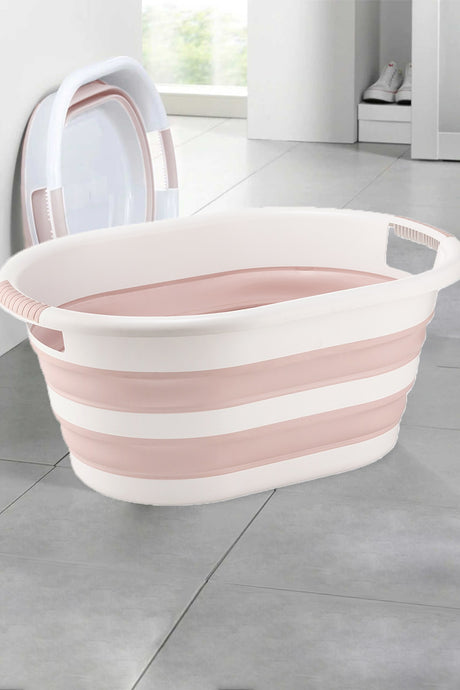 Accesorii de baie KL702, Roz, 54x39x24 cm