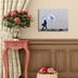 Tablou canvas 3040BANKSY010, Multicolor, 30x40x2.8 cm, SKU 969OLM1107, imagine 1
