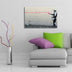 Tablou canvas 4570BANKSY006, Multicolor, 45x70x2.8 cm, SKU 969OLM1112, imagine 1