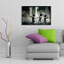Tablou canvas 4570BANKSY015, Multicolor, 45x70x2.8 cm, SKU 969OLM1115, imagine 1