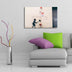Tablou canvas 4570BANKSY024, Multicolor, 45x70x2.8 cm, SKU 969OLM1119, imagine 1
