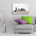 Tablou canvas 4570BANKSY026, Multicolor, 45x70x2.8 cm, SKU 969OLM1121, imagine 1