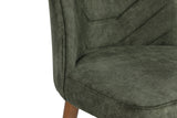 Set 4 scaune Dallas 558 V4, Nuc - Dark green, 50x49x90 cm