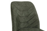 Set 4 scaune Dallas 558 V4, Nuc - Dark green, 50x49x90 cm