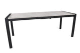 Masă dining extensibilă Silva - 1013, Mink - Negru, 120x74x75 cm