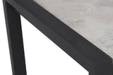 Masă dining extensibilă Silva - 1013, Mink - Negru, 120x74x75 cm