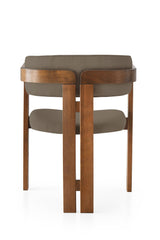 Scaun CO - 012, Nuc - Maro, 58x49x76 cm